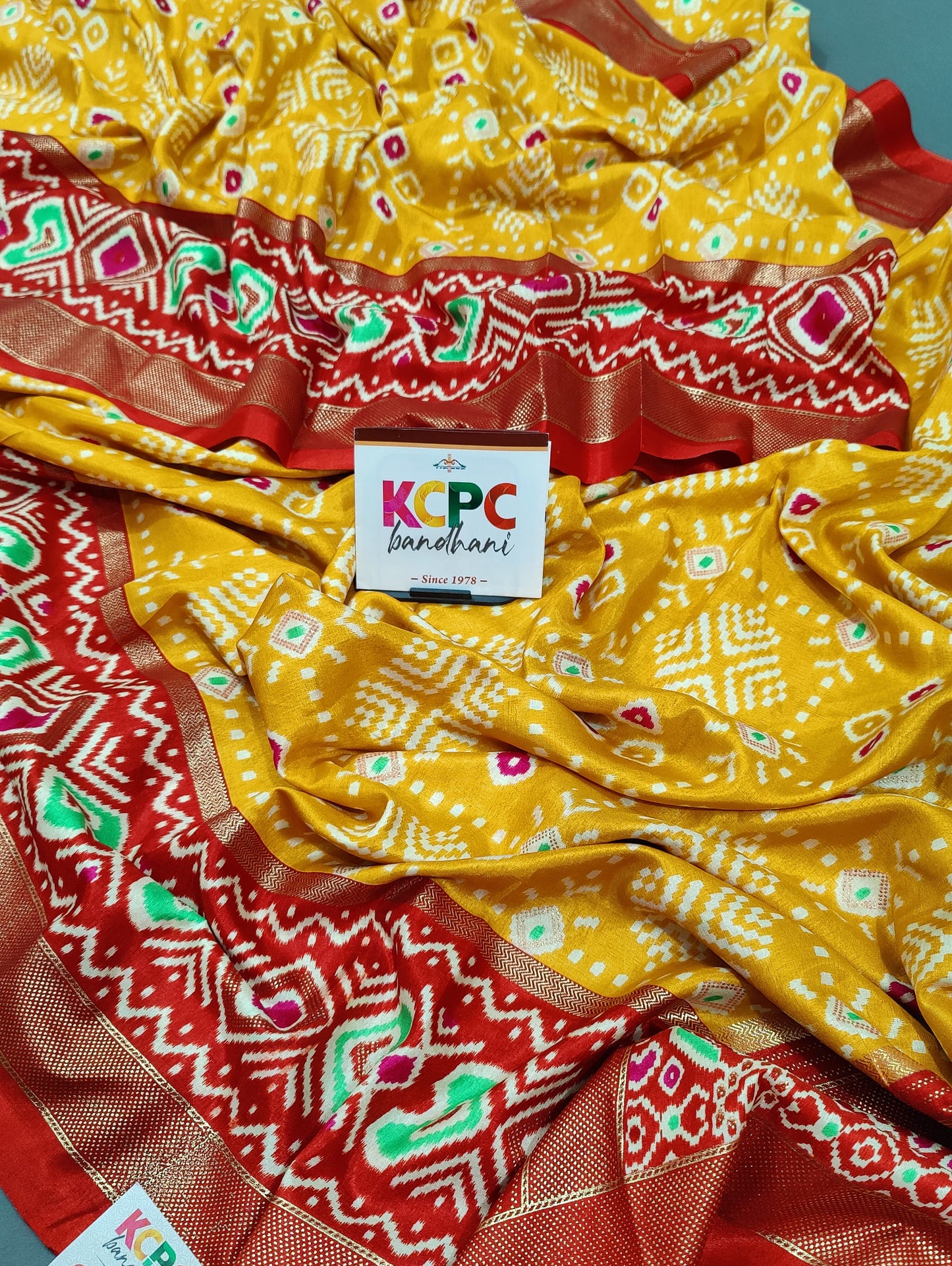 KcPc New Pashmina Cotton Silk Printed Saree With Blouse,SWA