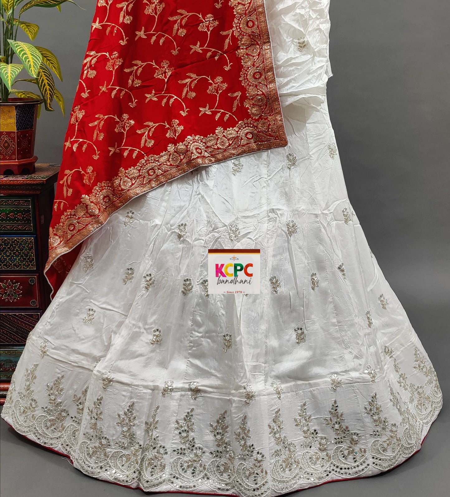 KcPc Latest New Launch Dola silk katdana Mirror Handwork Designer Lehenga set,ANJ