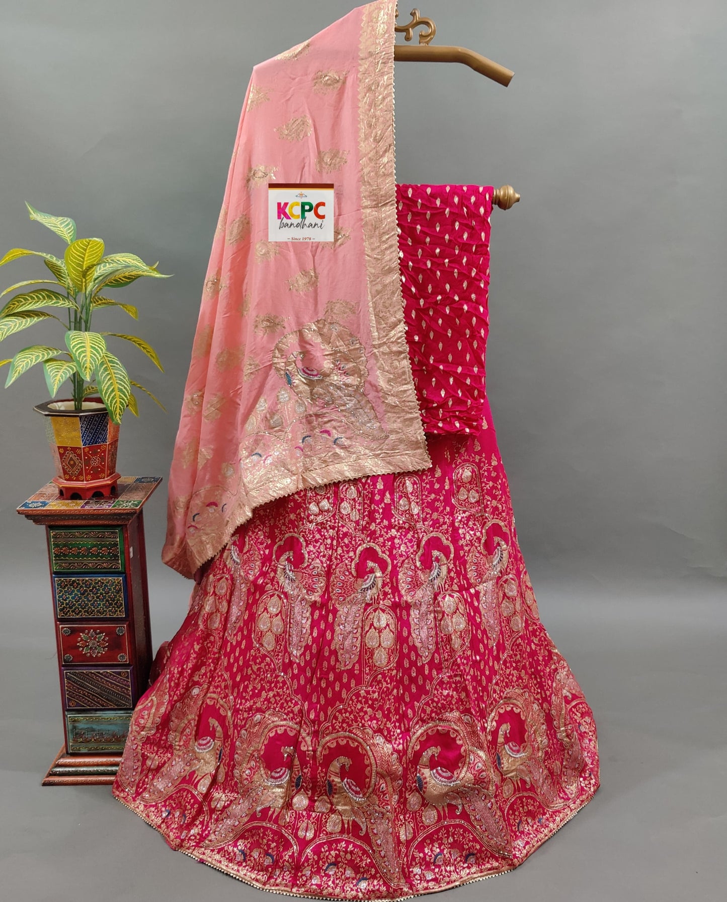 KcPc Latest New Upada Silk With Banarasi Weaving Lehenga set,RTK