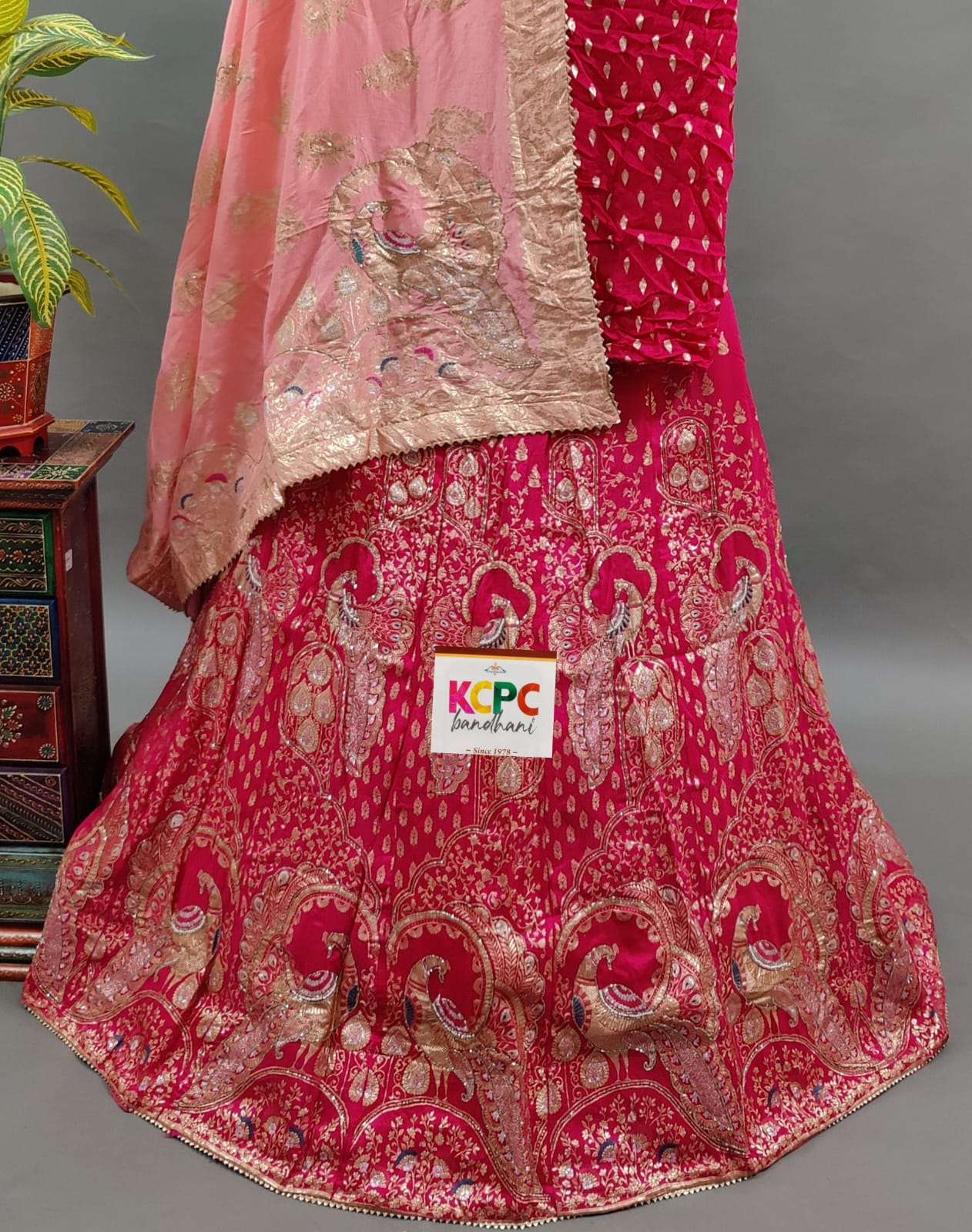 KcPc Latest New Upada Silk With Banarasi Weaving Lehenga set,RTK