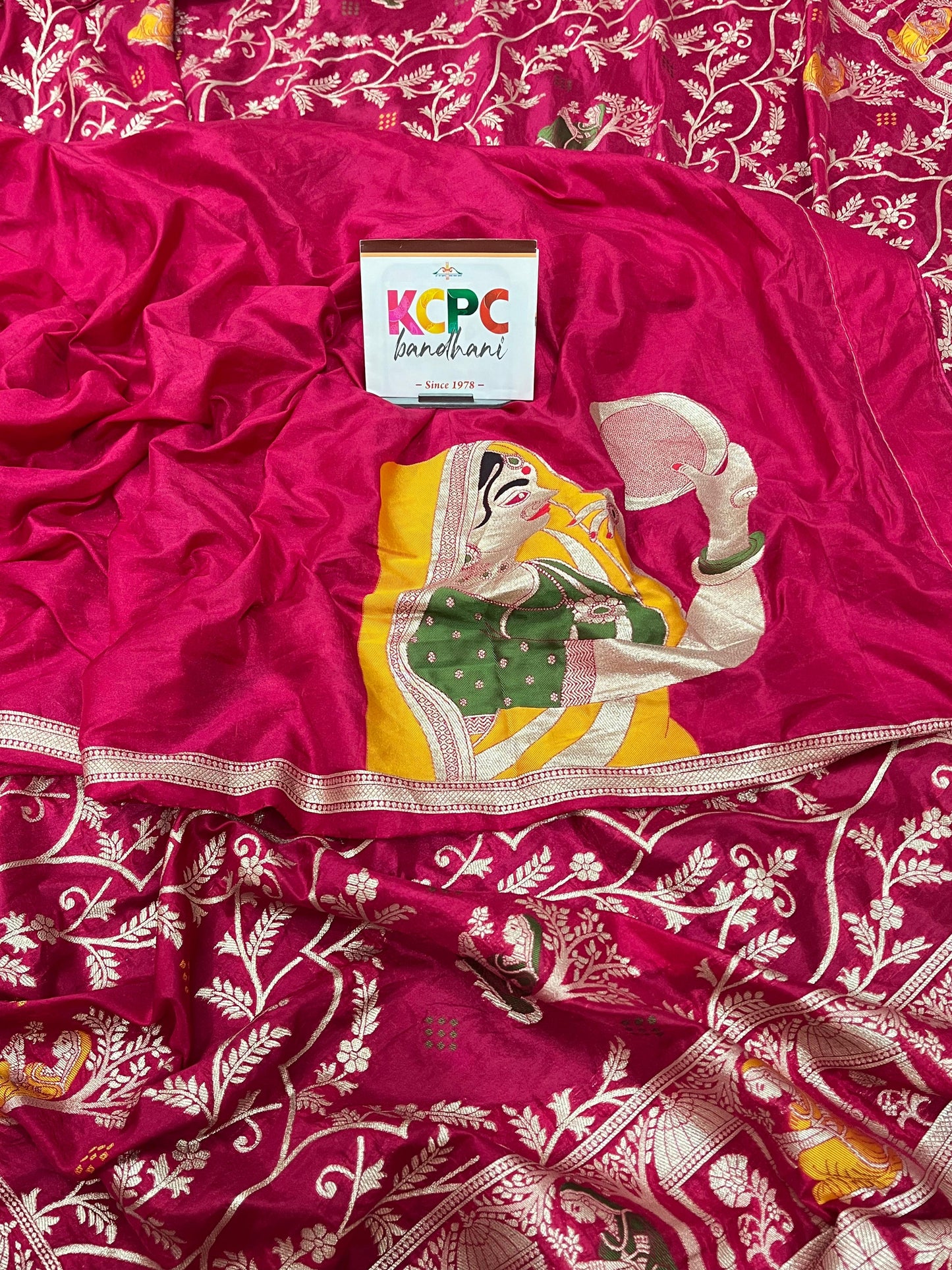 KcPc New Launch Munga silk Fabric Banarsi Zari weaving saree havey pallu with Blouse ,DC