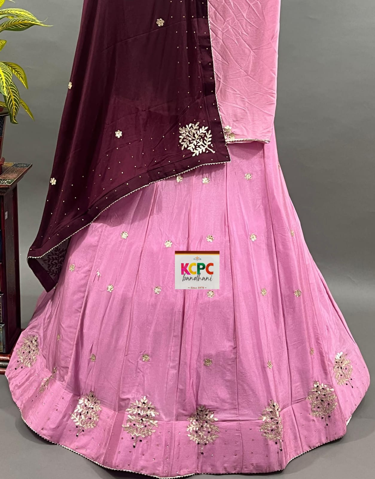 KcPc Exclusive New Upada Chinon with Gotapatti work  Lehenga set,RAJ