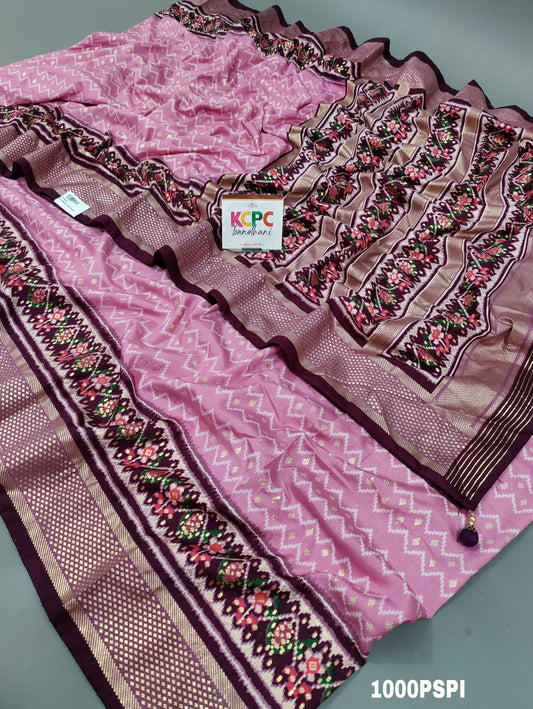 KcPc Latest New Launch Pashmina Cotton Silk Saree With Blouse,SRD