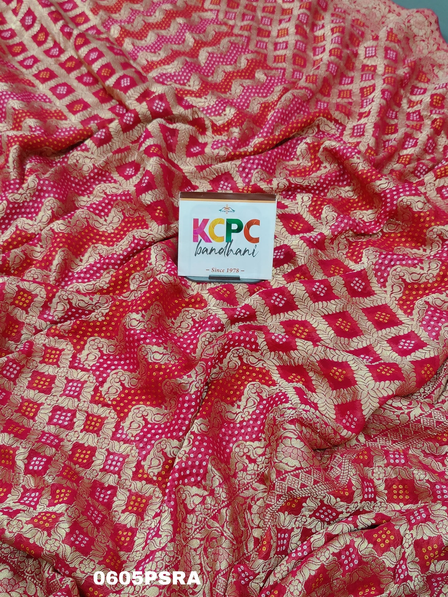 KCPC Launch New Karwachauth Special Bridal Wear Pure Khaddi Georgette Saree,CC