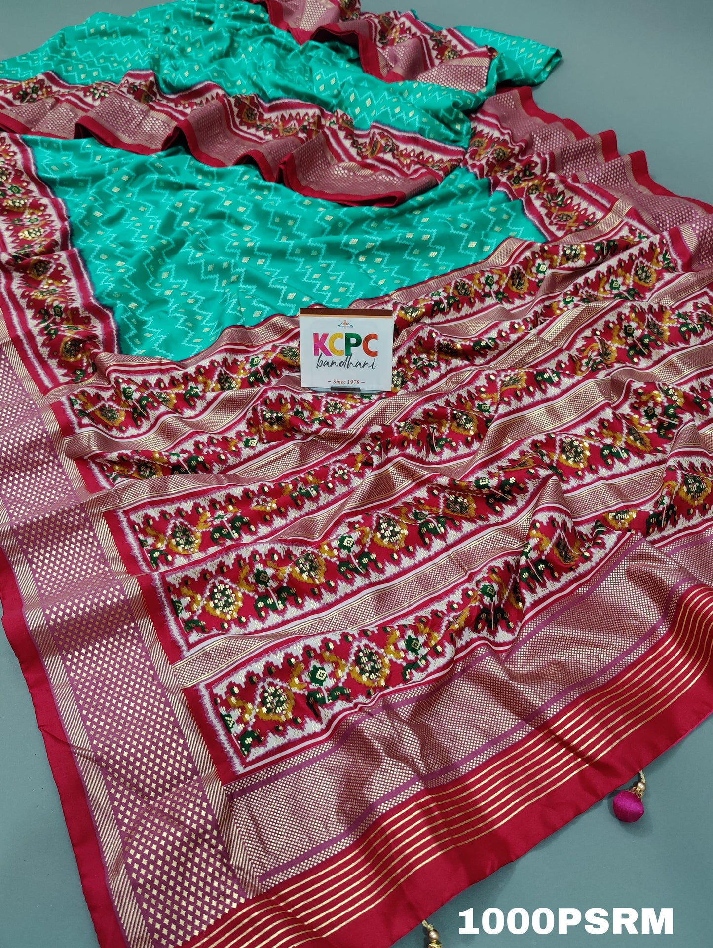 KcPc Latest New Launch Pashmina Cotton Silk Saree With Blouse,SRD