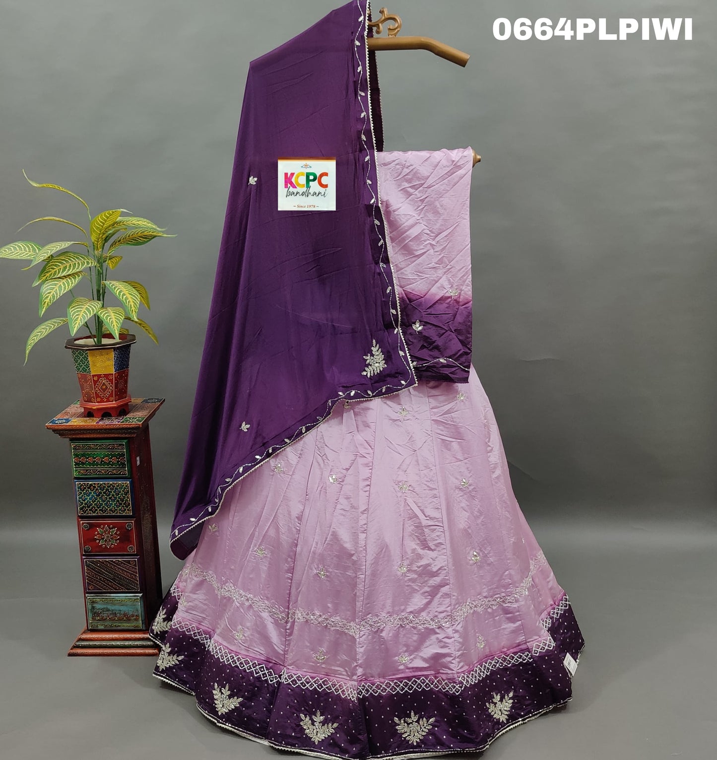 KcPc Chinon double Shade design Cutdana Gotapatti work lehenga Set ,RAJ