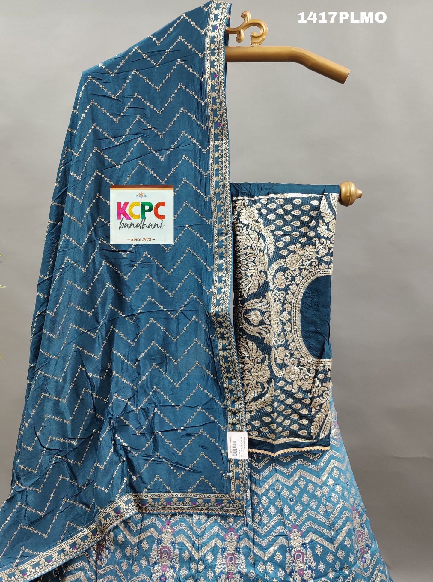 KcPc New munga Silk Banarasi Meenakshi Zari weaving lehenga Set ,RAJ