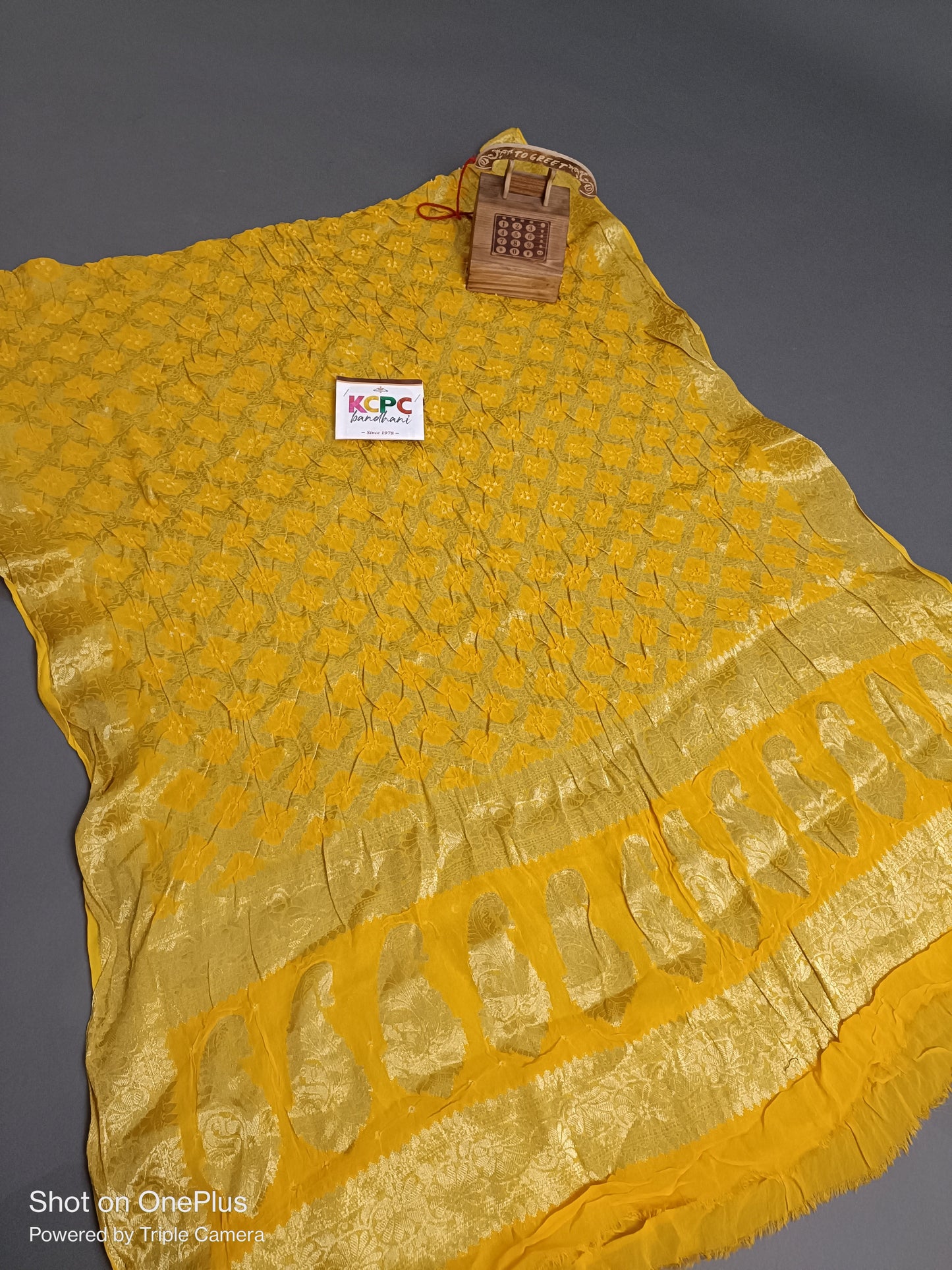 New  Pure Georgette Banarasi Bandhani Dupatta