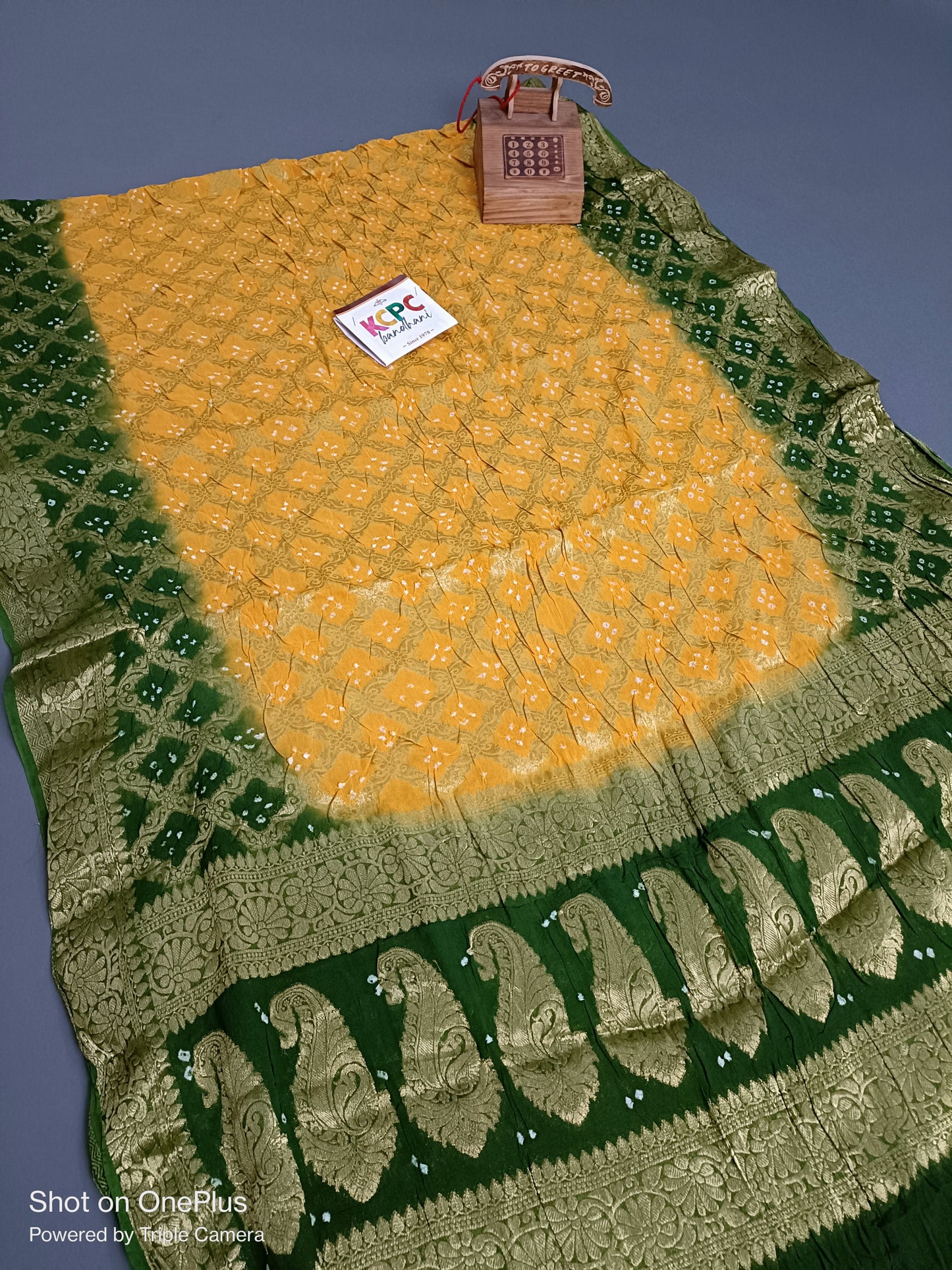 New  Pure Georgette Banarasi Bandhani Dupatta