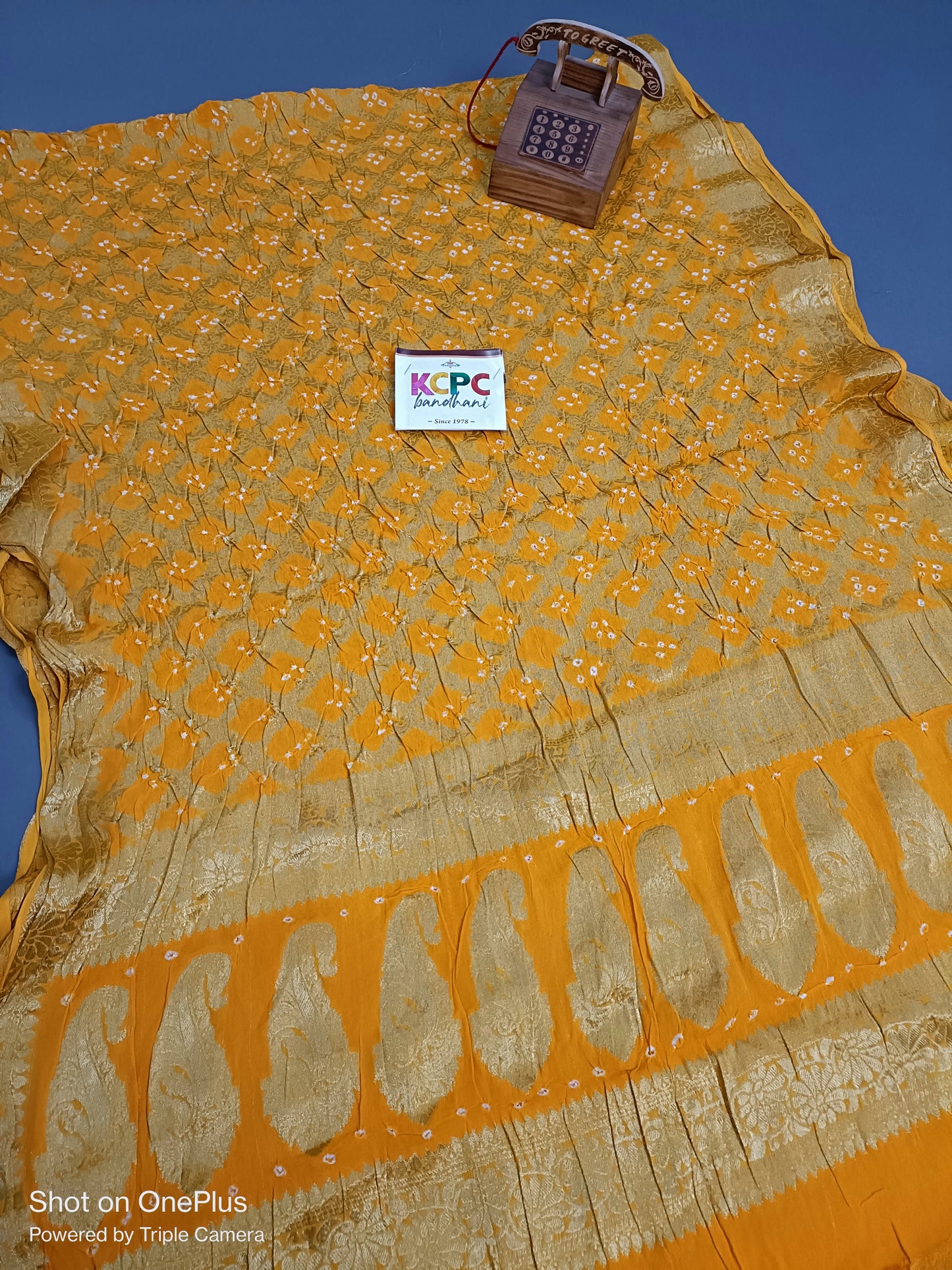 New  Pure Georgette Banarasi Bandhani Dupatta