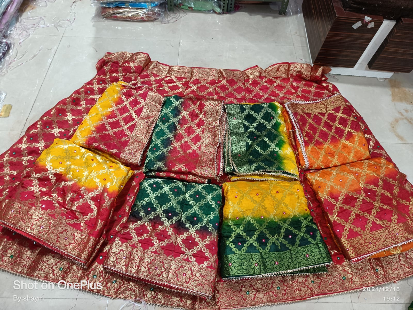 Rajasthani Banarasi Bandhej Ghatchola Mirror Work Lehenga Nr Kml Lehenga