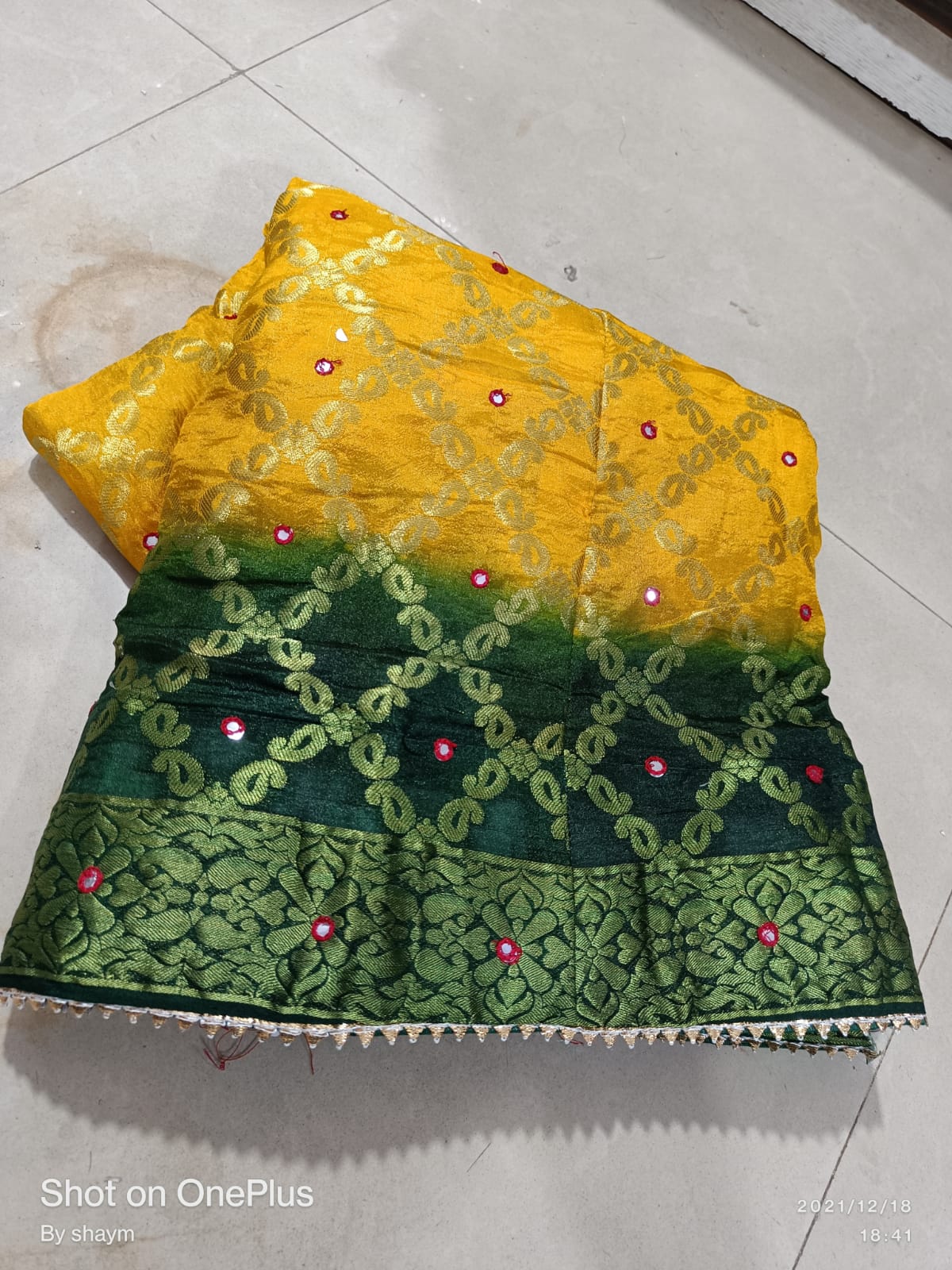 Rajasthani Banarasi Bandhej Ghatchola Mirror Work Lehenga Nr Kml Lehenga