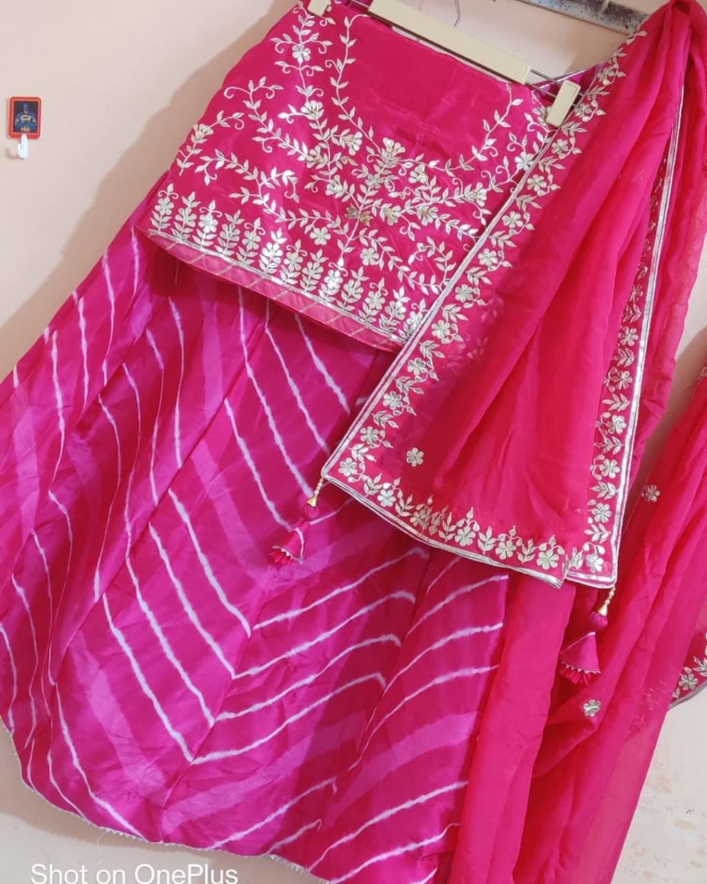 Pure Uppada Silk With Organza Dupptta Lehenga Gs Nr