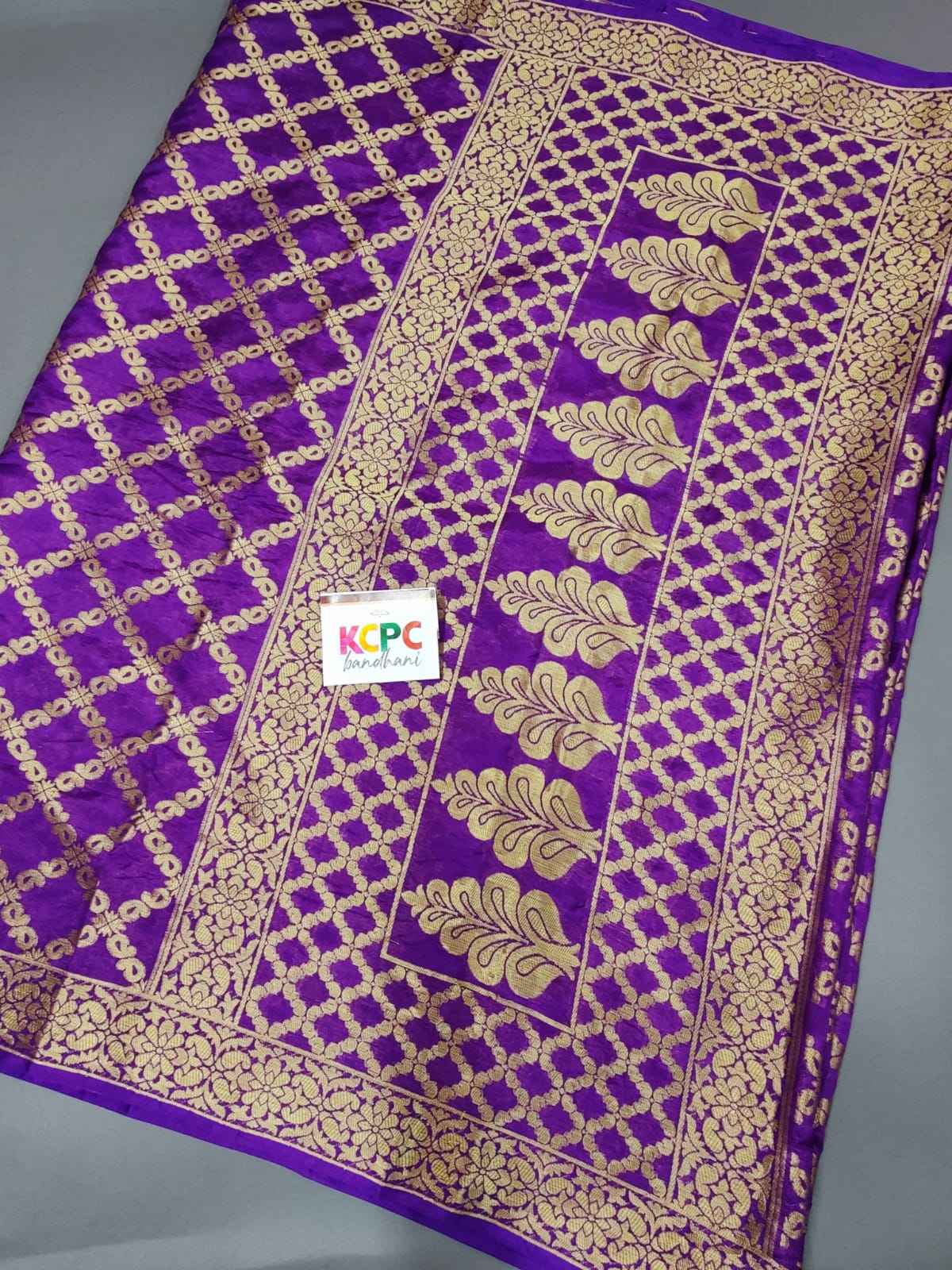 KcPc Originals Rajasthani Banarasi Double Kerry Ghatchola Sarees