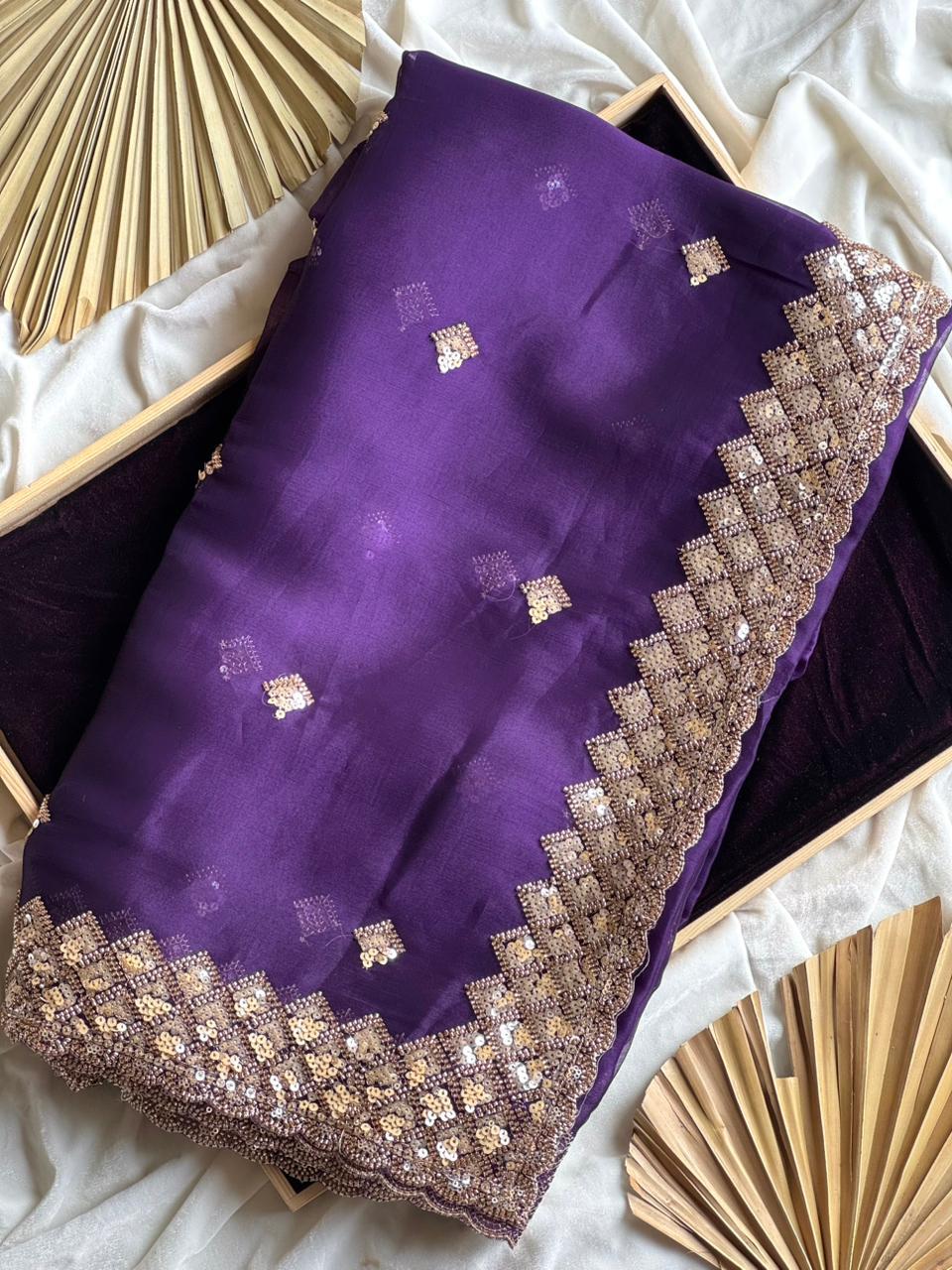 Exclusive & premium arrival truepurplebeedsarees😍♥️