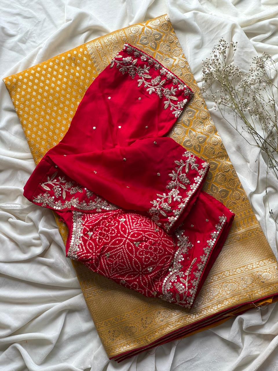 Excuslive& premium arrival banarasixbandhanisarees♥️