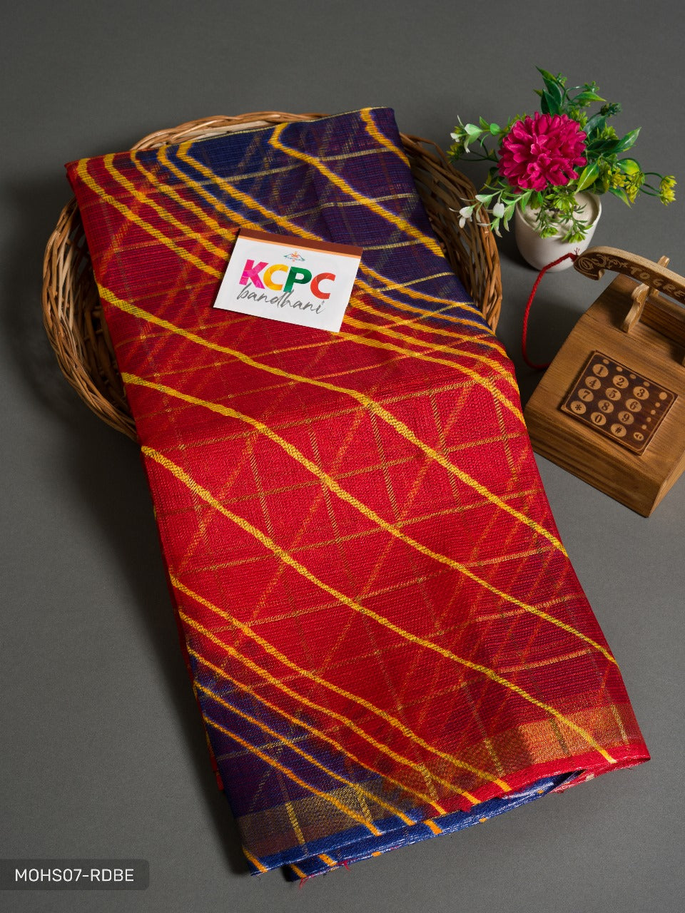 Kcpc Sawan Special Kota Doriya Multi Colour Leheriya Saree Or Multi 6 Saree