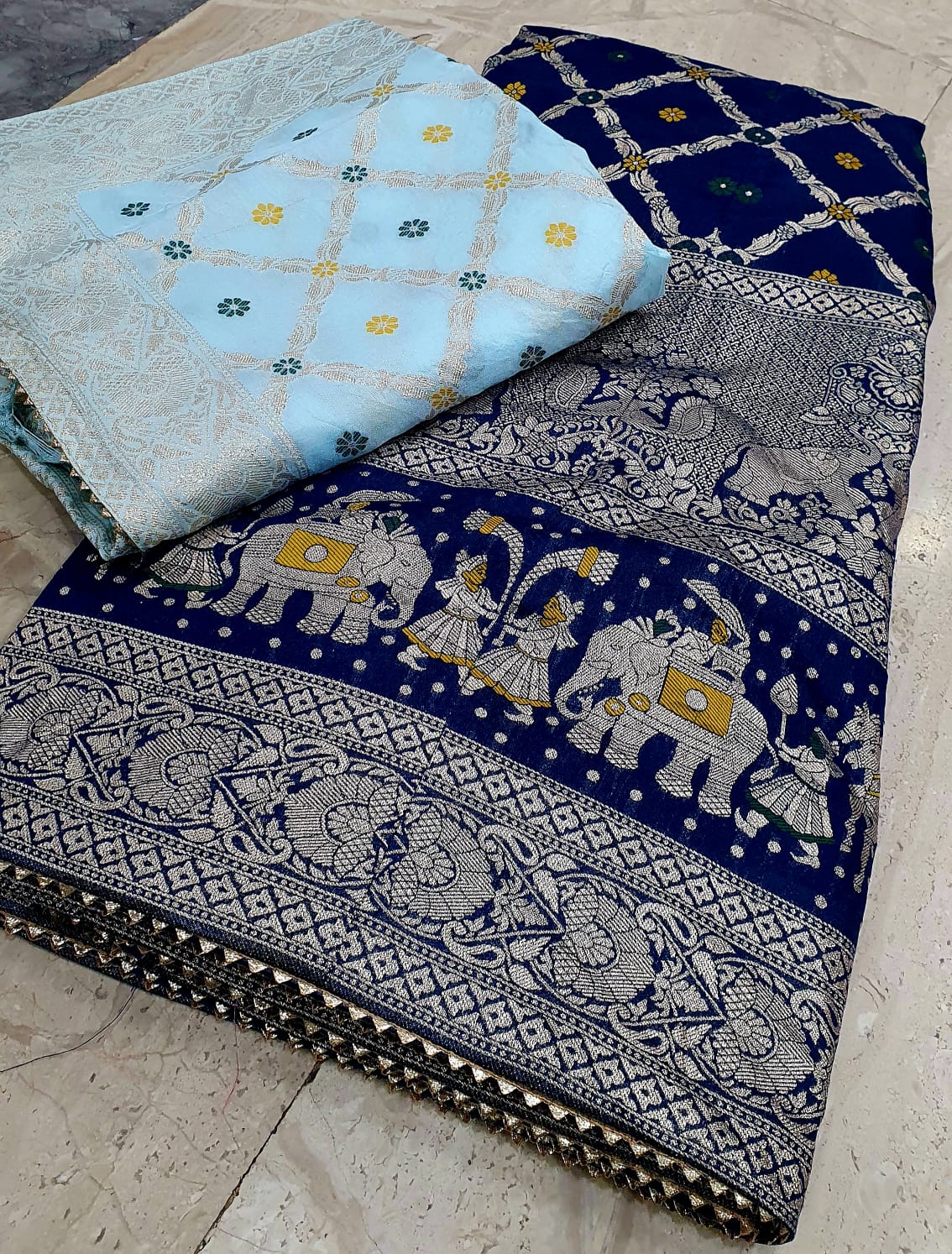 Pure banarasi dolo silk lehenga