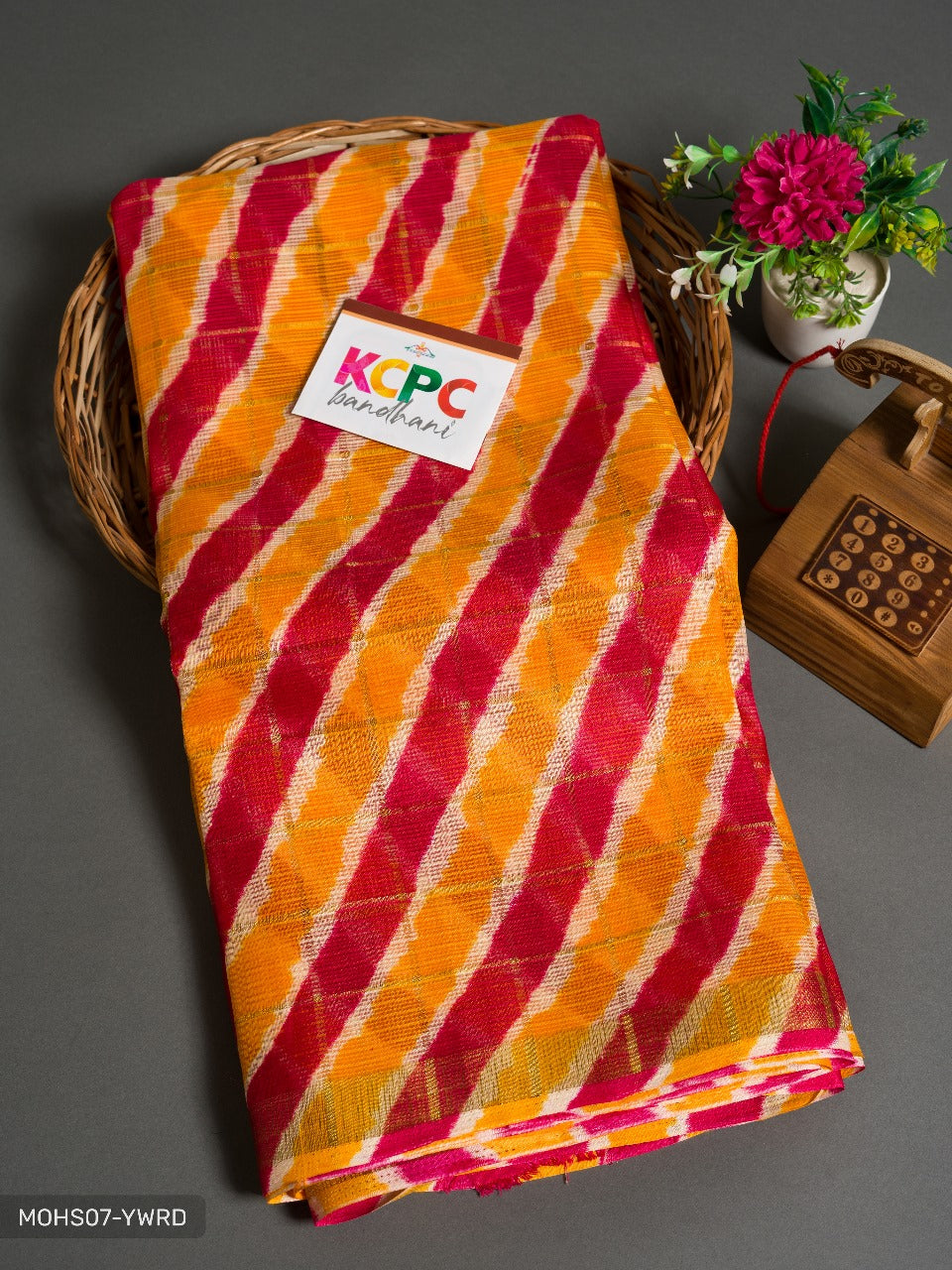 Kcpc Sawan Special Kota Doriya Multi Colour Leheriya Saree Or Multi 5 Saree