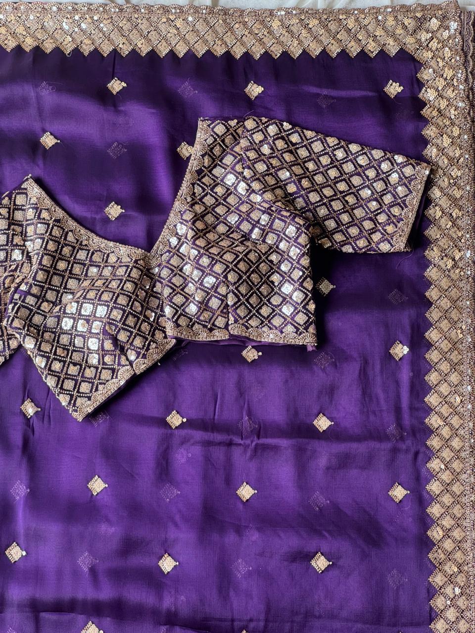 Exclusive & premium arrival truepurplebeedsarees😍♥️