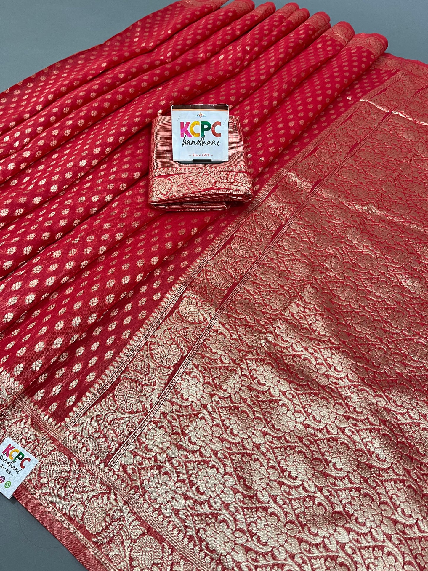 New Cotton Silk Banarasi Khaddi Weaving Party Wear Jaipuri Saree with blouse swa