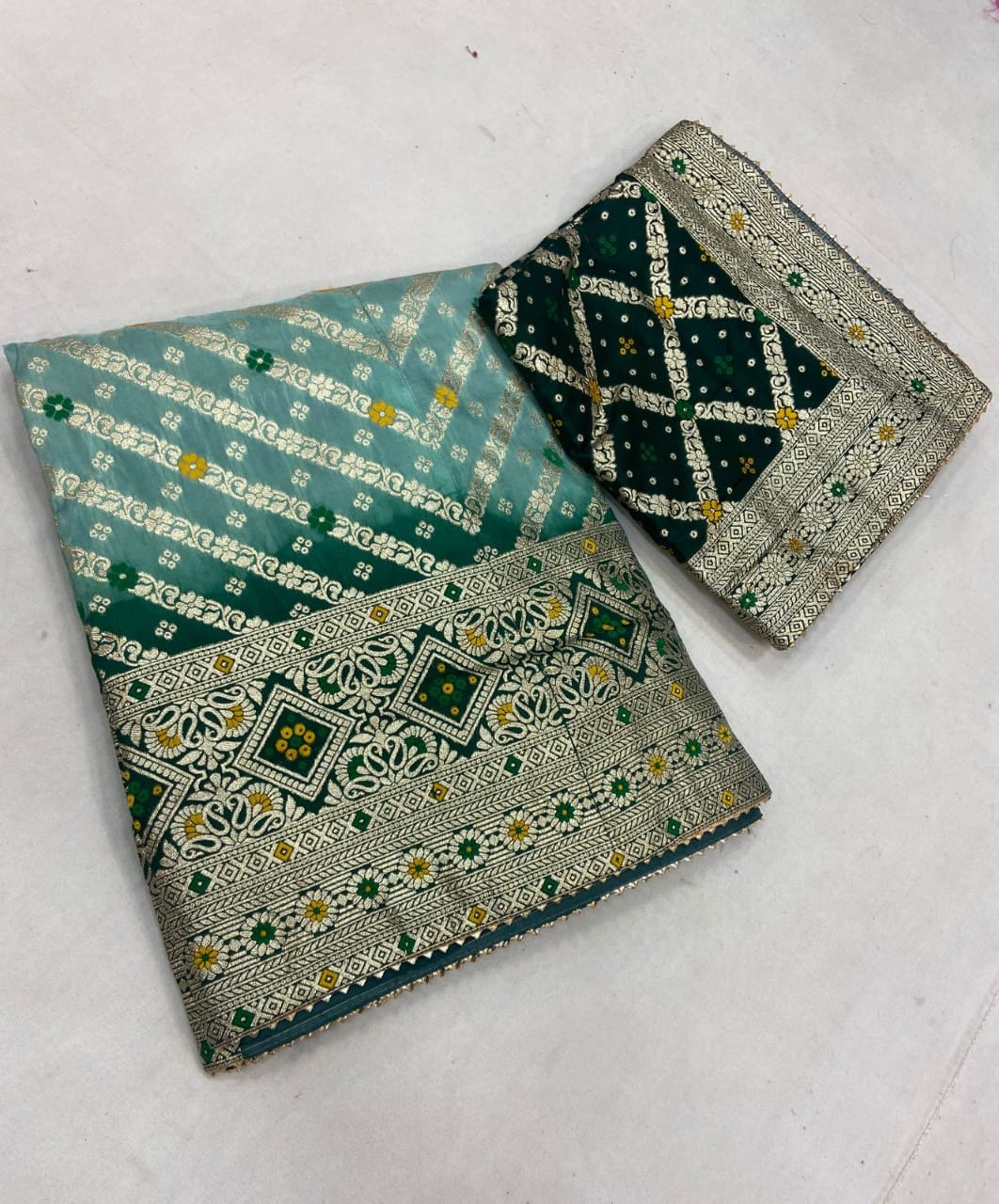 Pure banarasi dolo silk lehenga