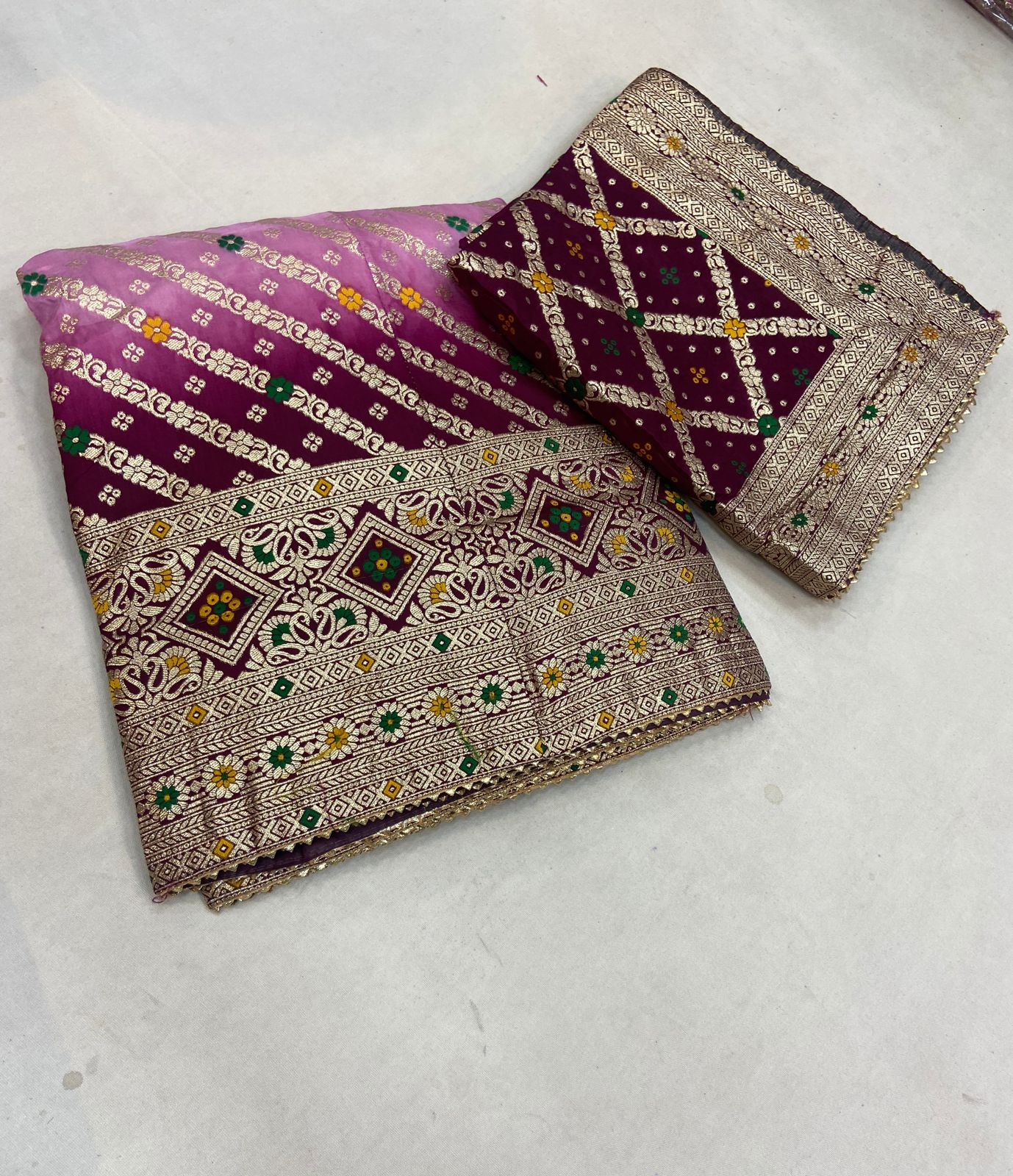 Pure banarasi dolo silk lehenga