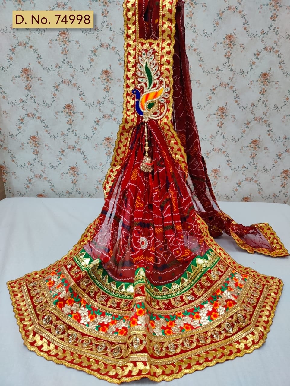 Rajastani Special Broach Chundi Dupatta Or Kcpc Chunri