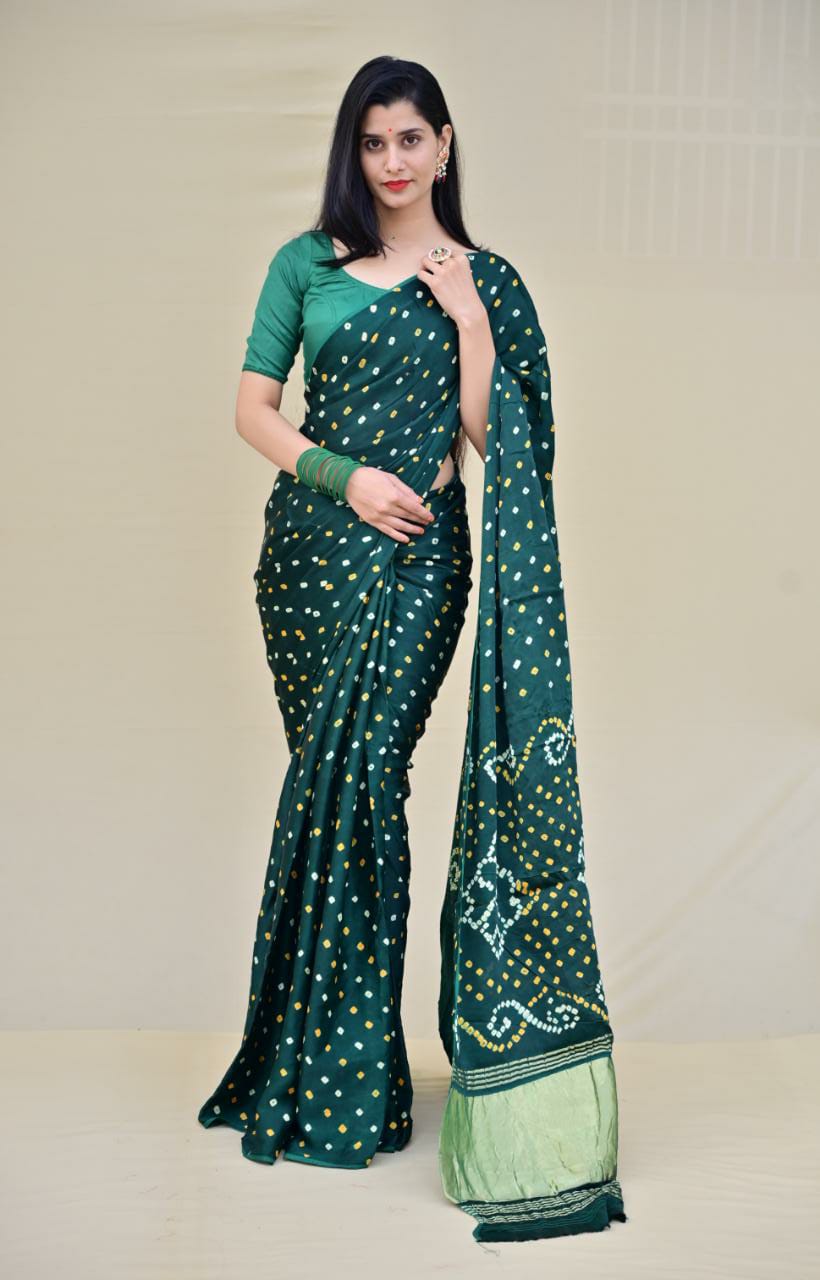 Bandhej Saree | Bandhani Sarees Online Shopping in USA