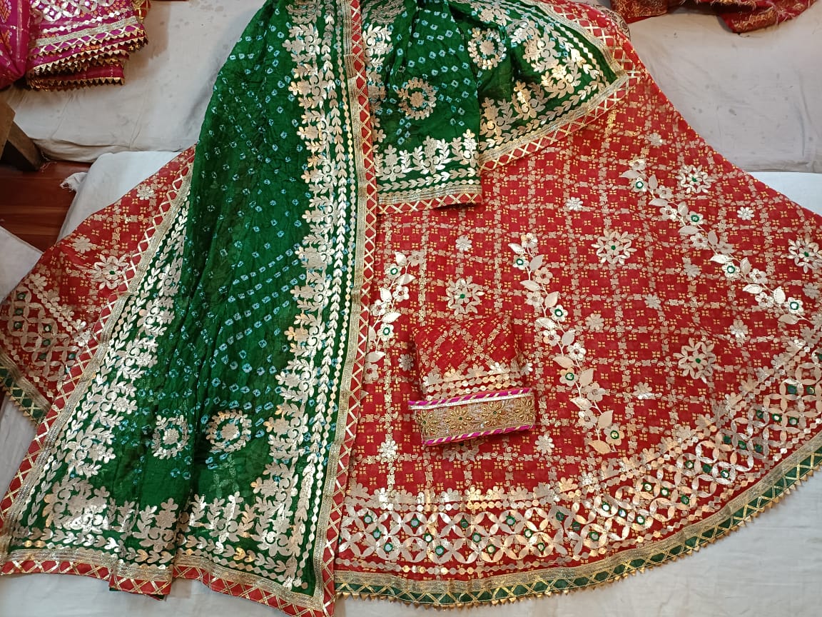 Latest Trendy Rajasthani Lehenga choli for Wedding