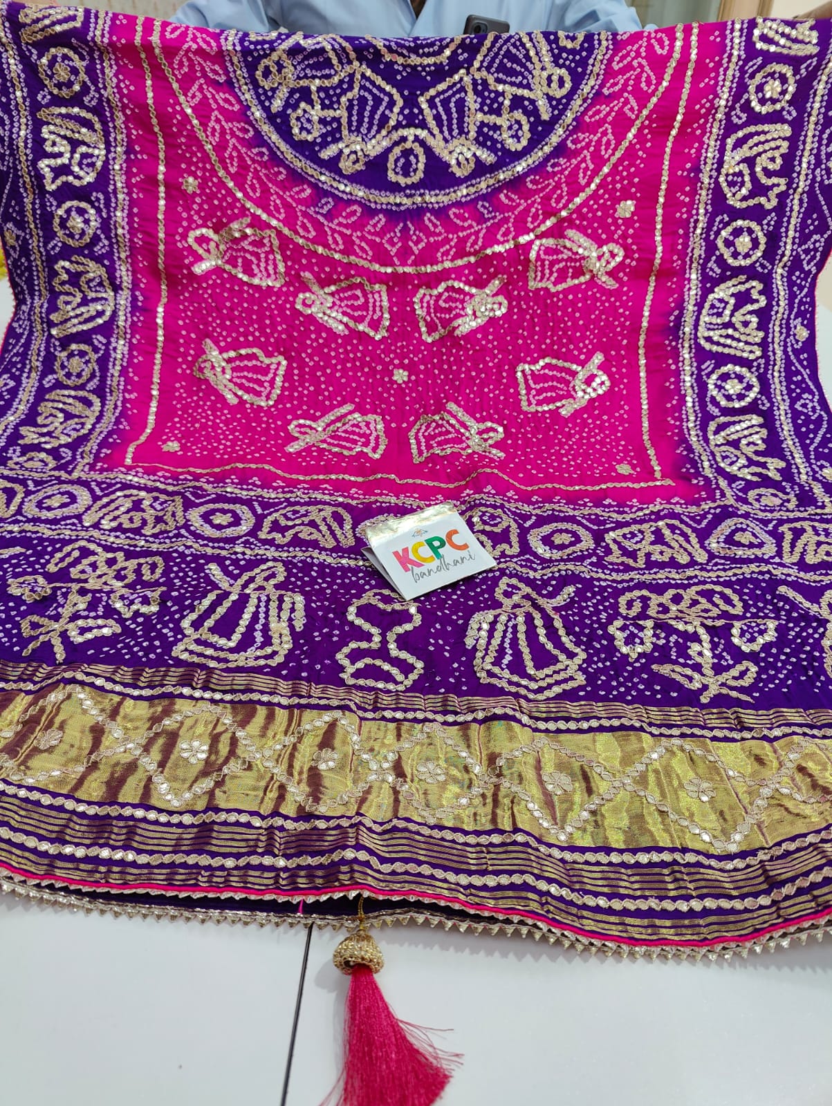 Indian Pure Silk Ghatchola Dupatta