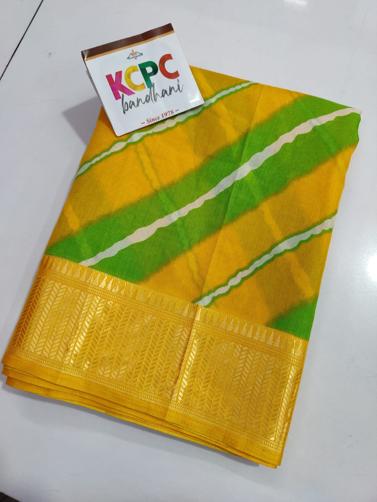 New Launch KCPC Sawan Special Leheriya Sarees, KCPC, NR