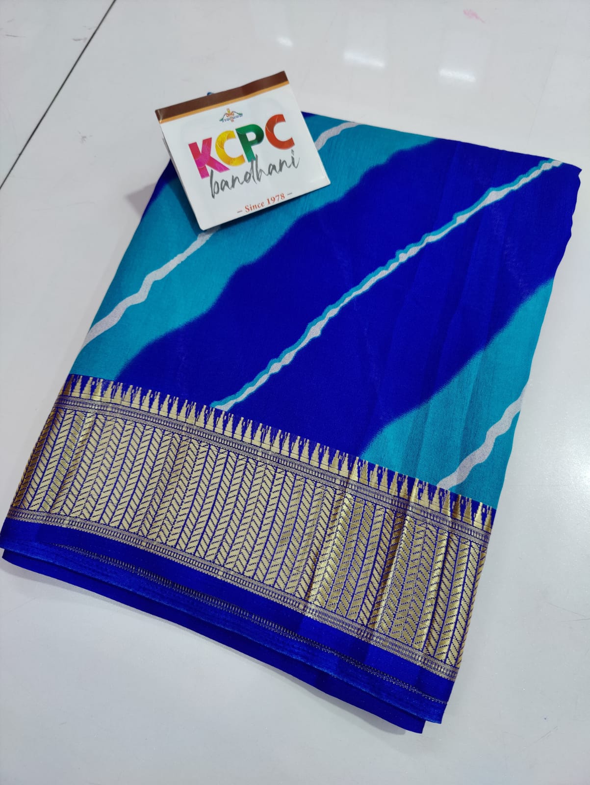 New Launch KCPC Sawan Special Leheriya Sarees, KCPC, NR