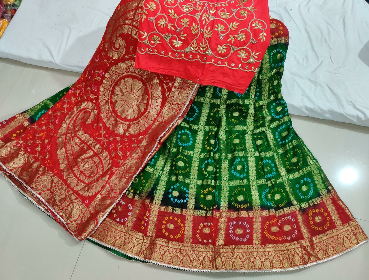 Party Wear Semi-Stitched Fancy Lehenga Choli at Rs 1350 in Sikar | ID:  16945287888