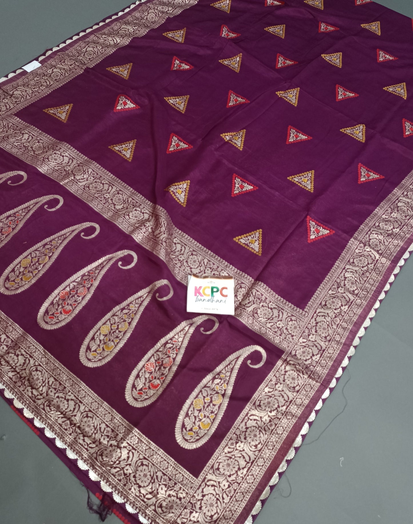 New Upada Banarasi Ghatchola Saree