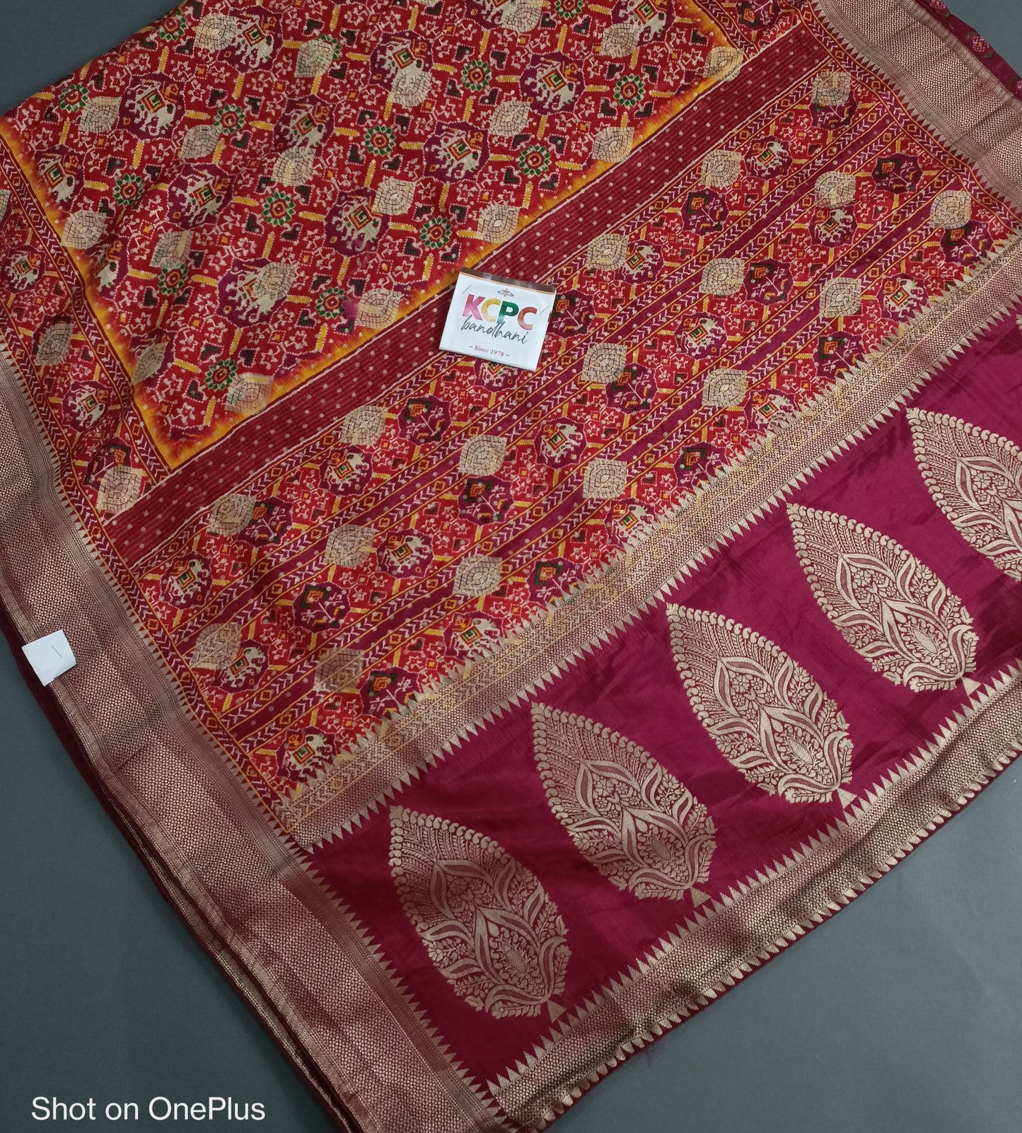 Patola saree Design with pure Banarasi handloom fabric