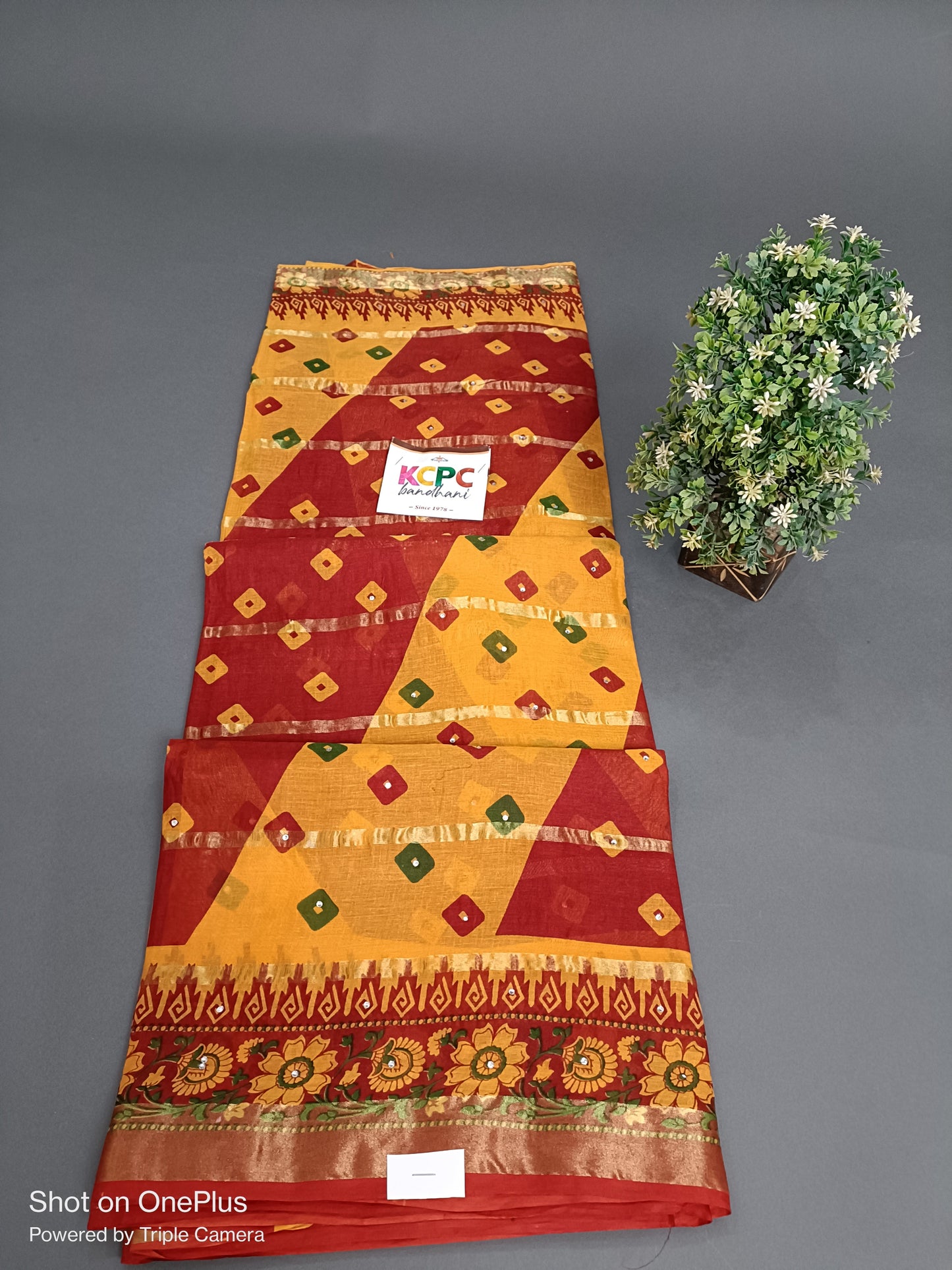 Cotton Ghatchola Bikaneri Sarees , OR, kcpc