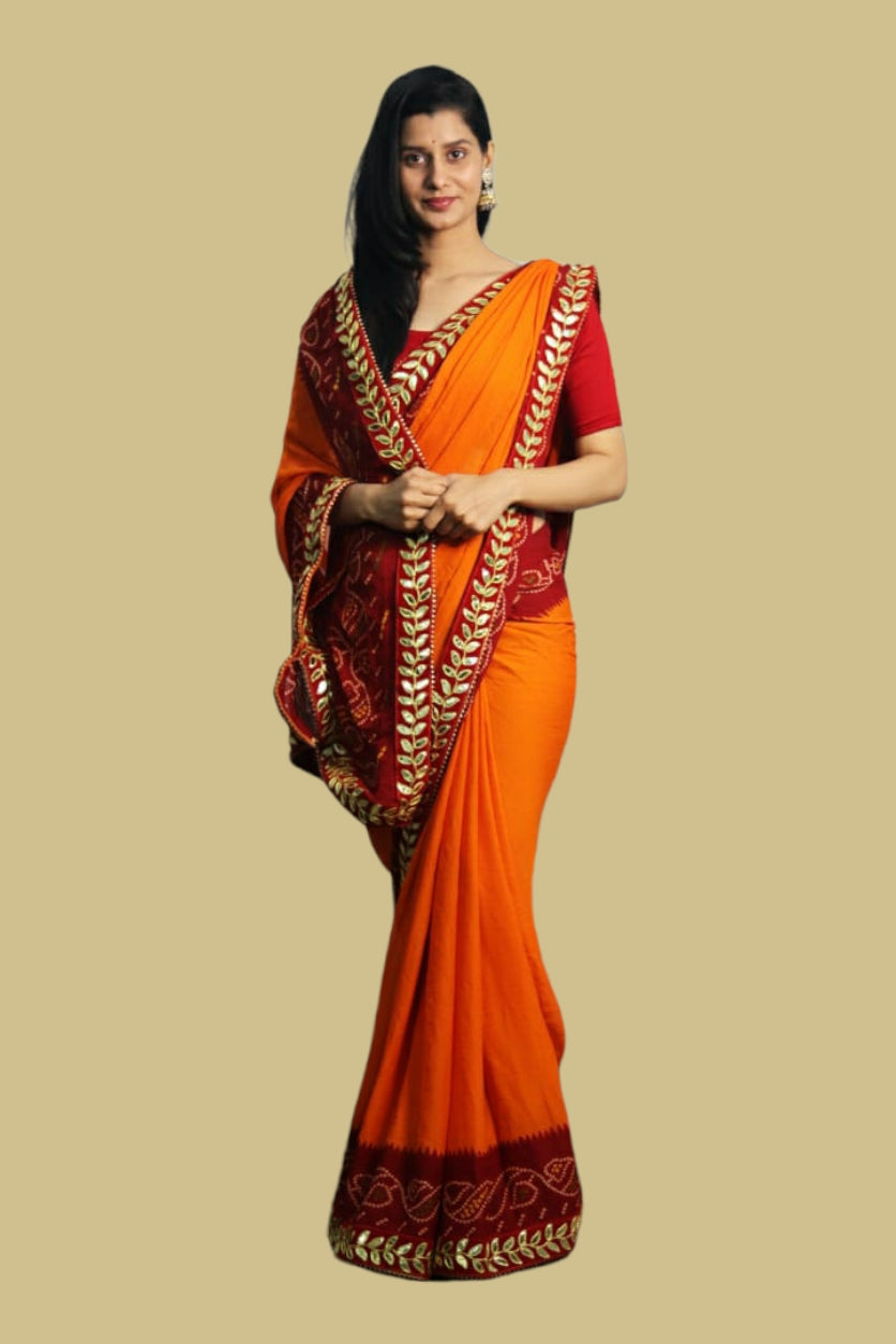 Bandhani Saree - Shop the Hottest Bandhej Saree Online Now