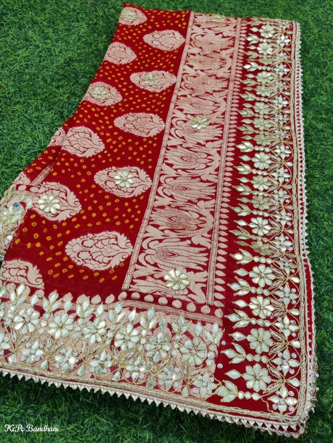 Pure Khaddi Banarasi Jangla Dupatta