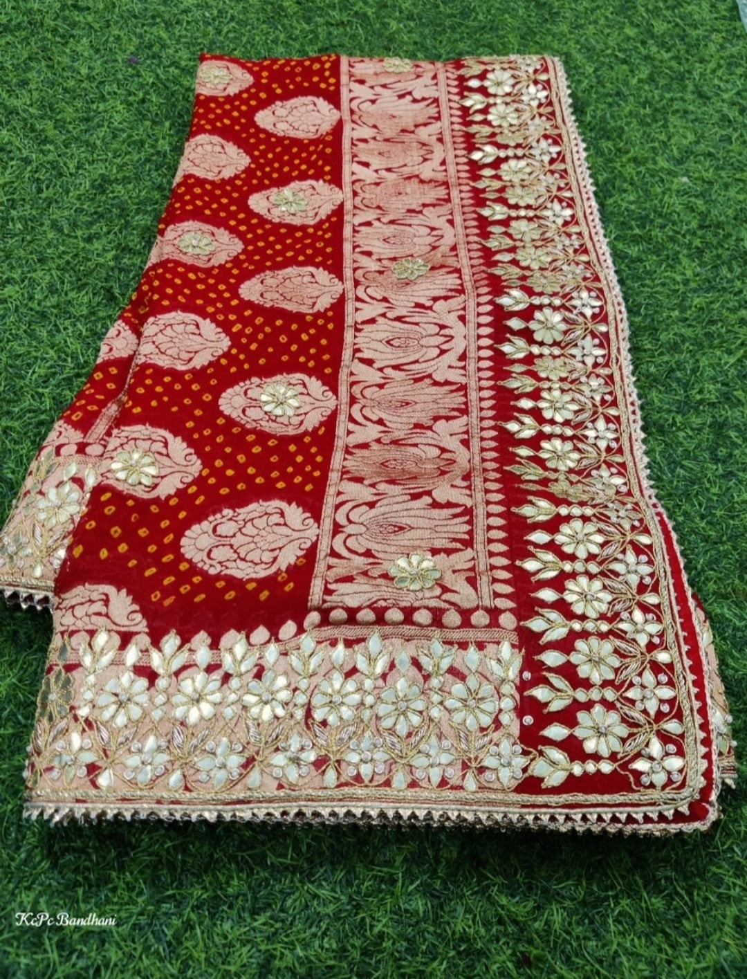 Pure Khaddi Banarasi Jangla Dupatta