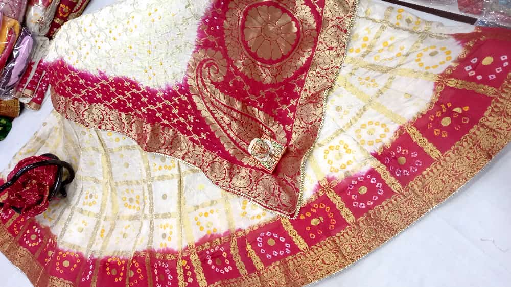 lehenga style saree images Archives - Samyakk