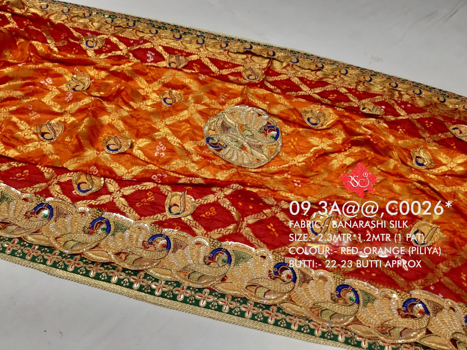Pink Bandhani Banaras Silk Handloom Saree with Gharchola Design bn0022 –  Uppada