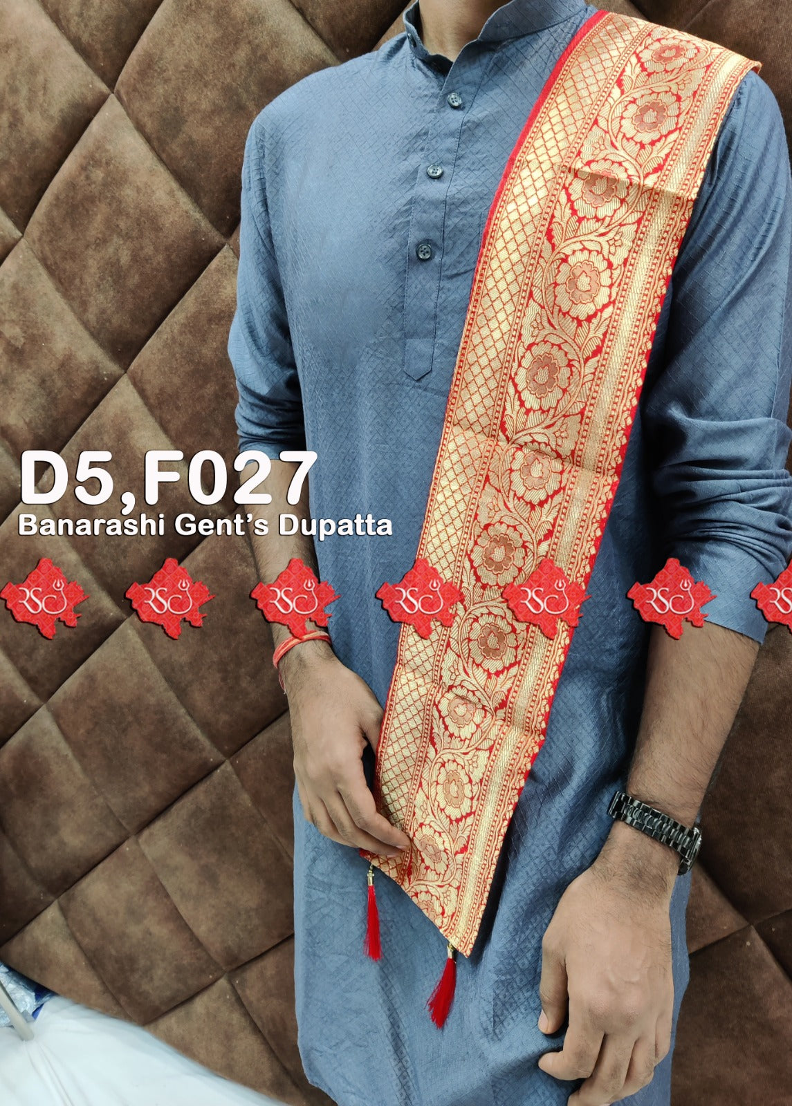 Gents Duppata For Every Event Rsc Or Red Dupatta