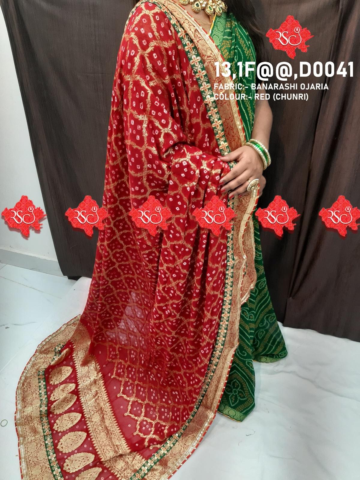 Banarashi Ojaria Chunri Piliya Dupatta Or Kc