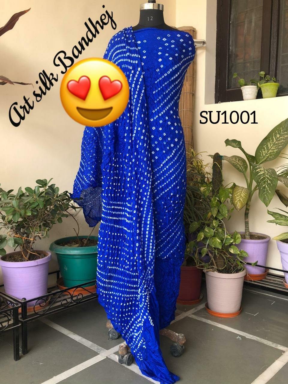 Bandhani Silk Salwar Suit ❤️* - KcPc Bandhani