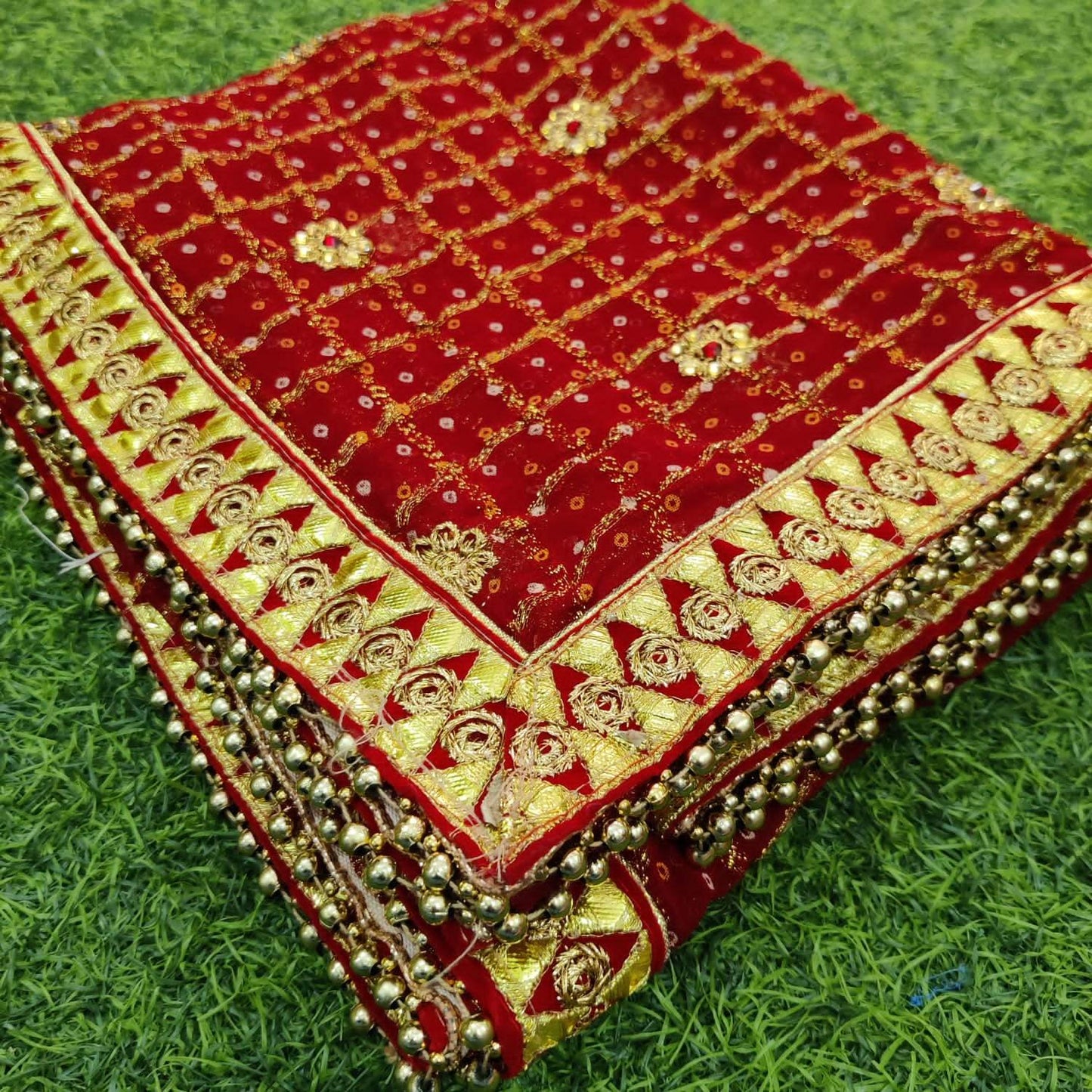 Bridal duppta - KcPc Bandhani