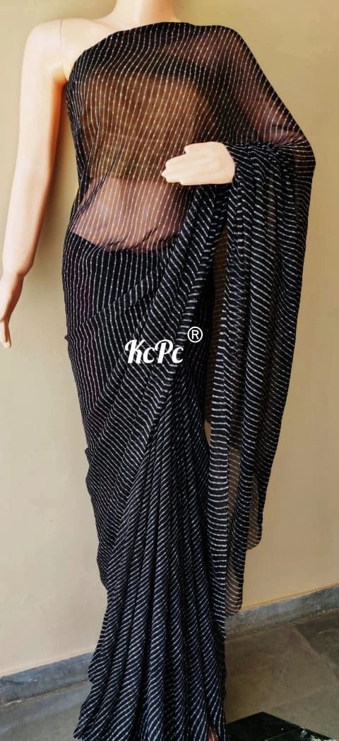 KcPc Original Mothda Leheriya Sarees - KcPc Bandhani