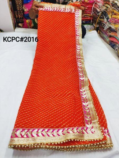 Zina Bandhani Saree – Pratibha Sarees