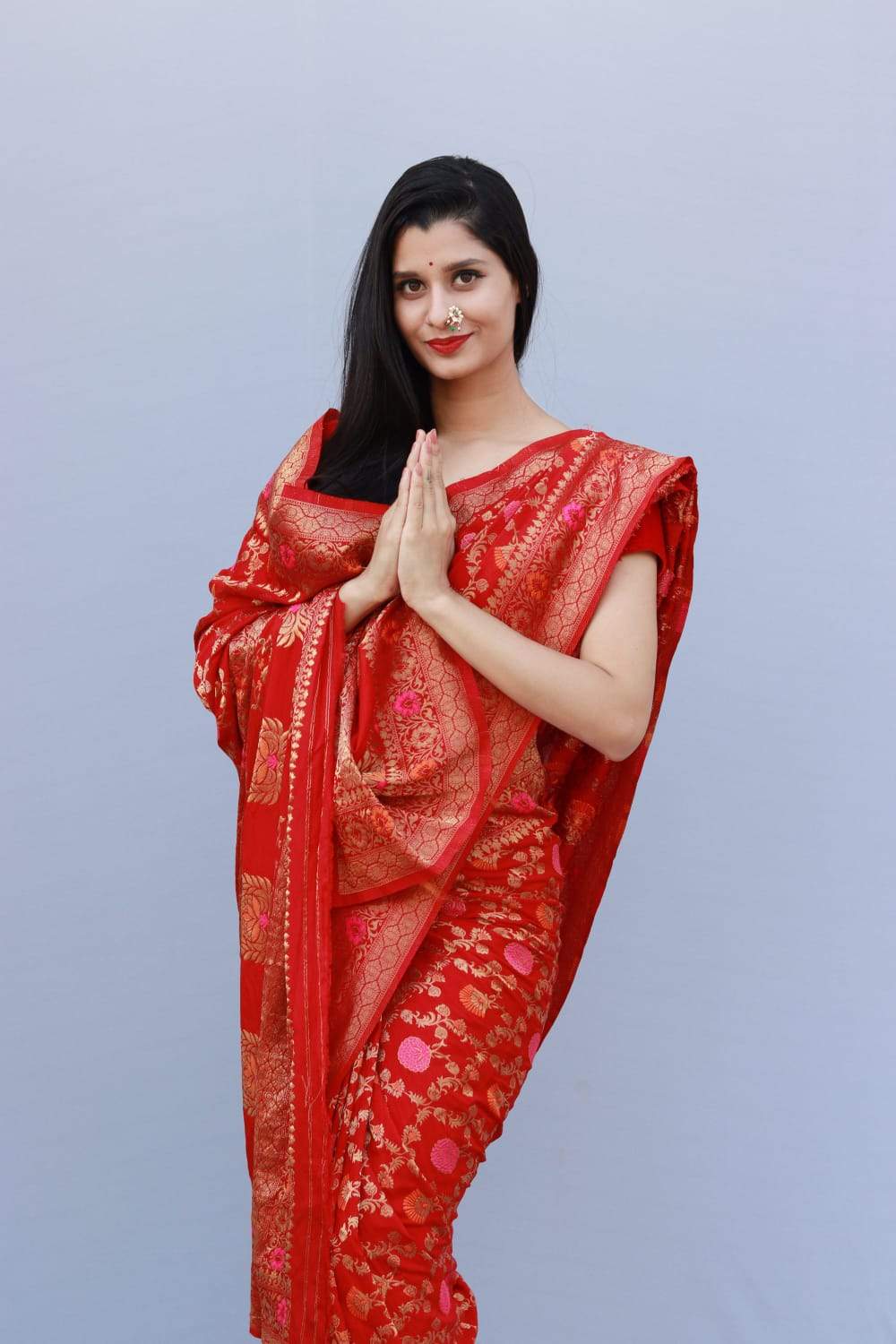 New Designer Banarasi Silk Sarees 💃🏻 - KcPc Bandhani