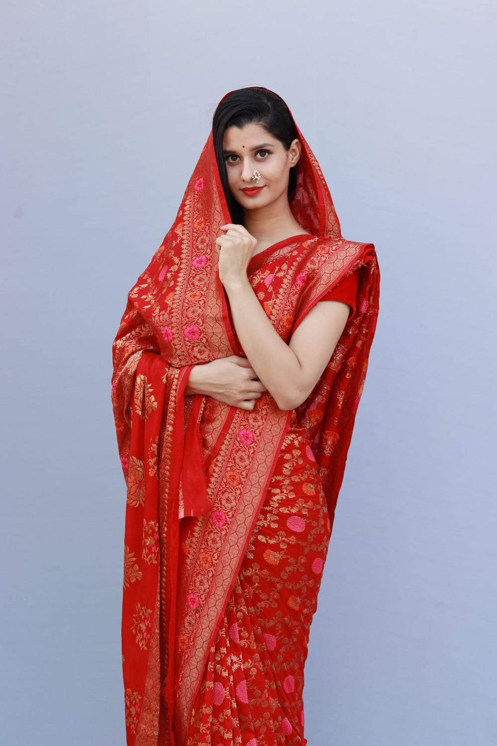 New Designer Banarasi Silk Sarees 💃🏻 - KcPc Bandhani